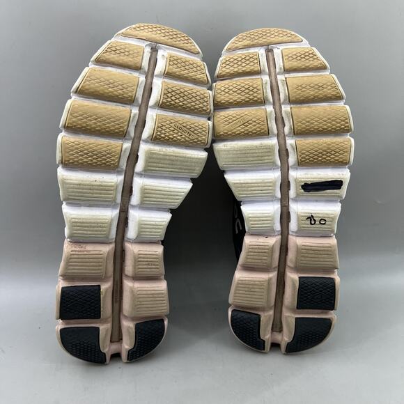 On Running Cloudflow Shoes Women Size 7 Gray Pink Comfort Lightweight Sneakers - Picture 7 of 9